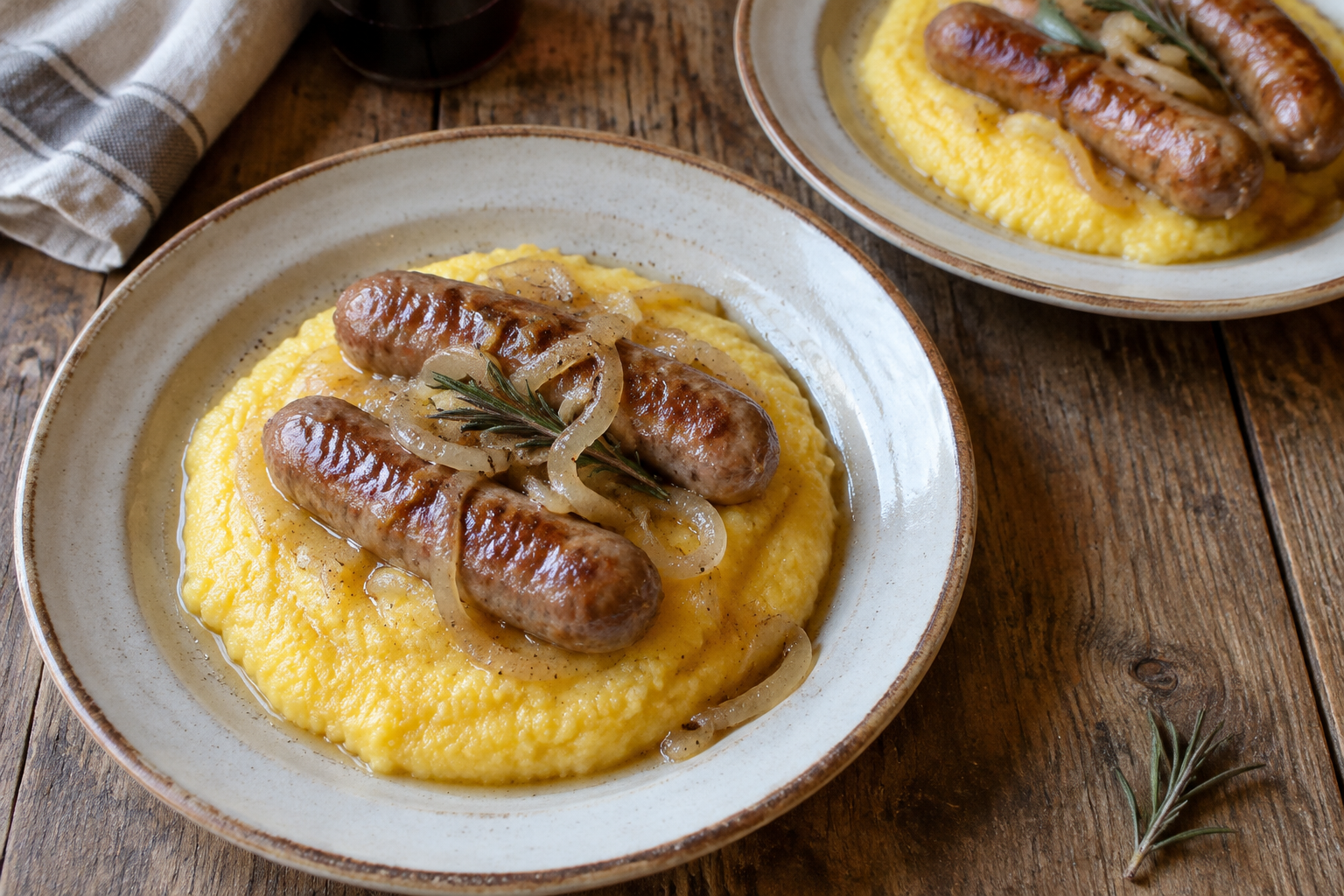 Fassona Sausage & Polenta