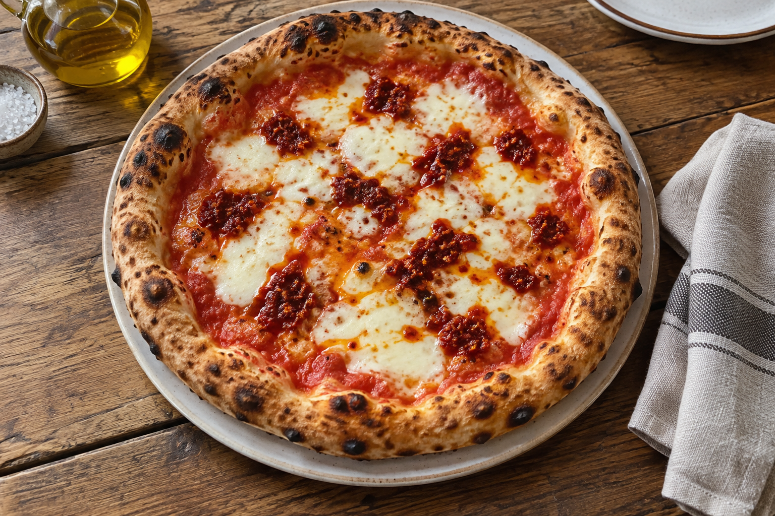 Pizza Diavola with 'Nduja