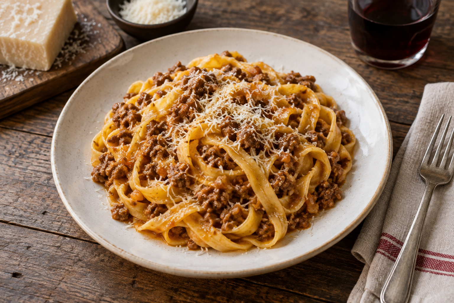 Tagliatelle al Ragù Bolognese