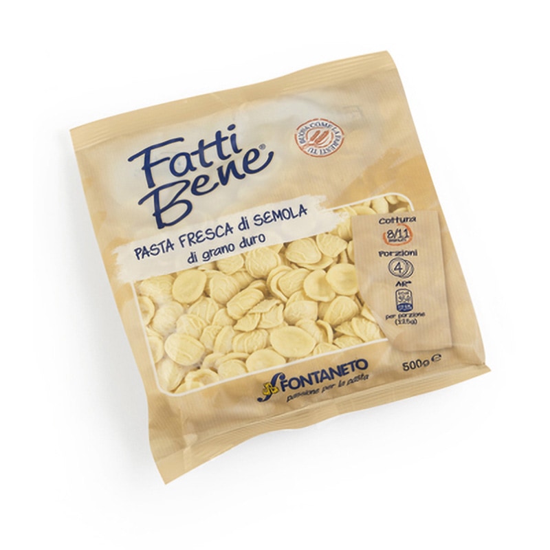 Orecchiette Semolina Pasta 'Fatti Bene' - 500g